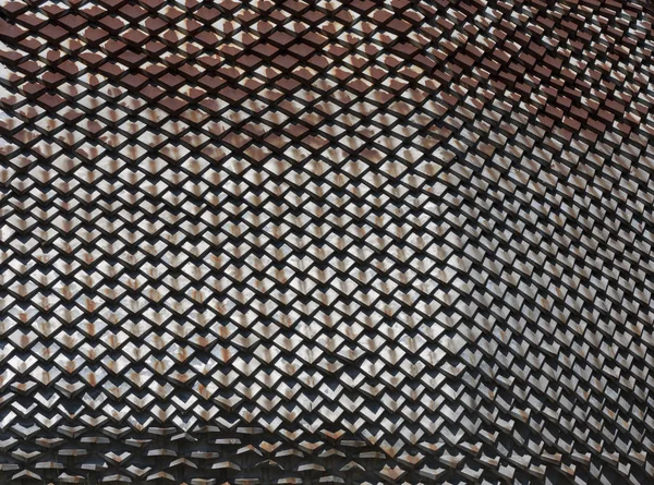 Metalowy Trójkąt struktura tło zdjęcie — Zdjęcie stockowe