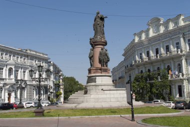 Catherine 2 Odessa fotoğraf, Ukrayna, Avrupa'nın Anıtı.