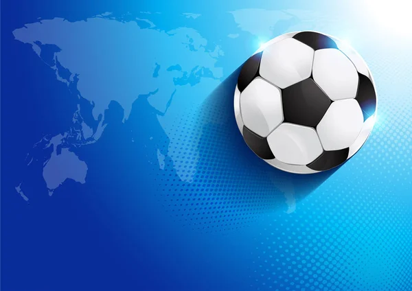Ποδόσφαιρο Ποδοσφαίρου Διανυσματική Απεικόνιση Eps10 — Διανυσματικό Αρχείο