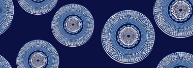 Afrika modası canlı renklerle kusursuz desen süslemesi, resim sanatı ve kumaş baskısı, atkı, şal, halı, fular, mendil, vektör illüstrasyon dosyası Eps10. 