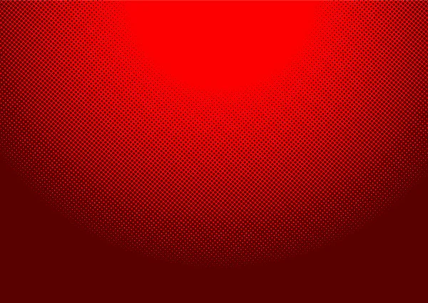 Pantalla Medio Tono Fondo Rojo Ilustración Vectorial — Vector de stock