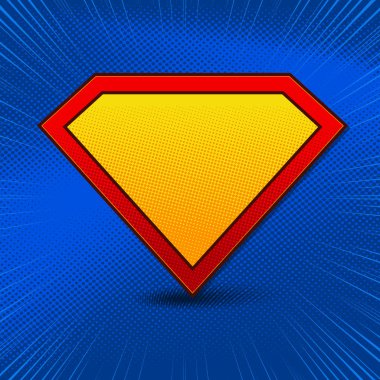 çizgi roman kapağı şablonu, broşür konuşma baloncukları, karalama sanatı, Vektör illüstrasyonu.