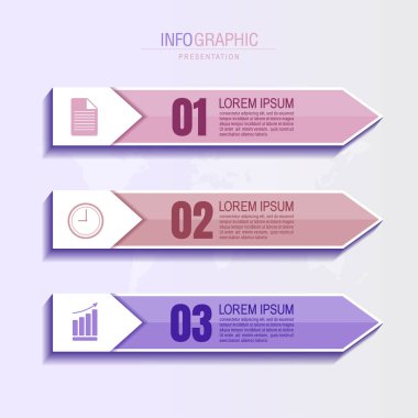 Sunum için bilgi işi, işlem şeması tasarım şablonu. soyut zaman çizgisi ögeleri.