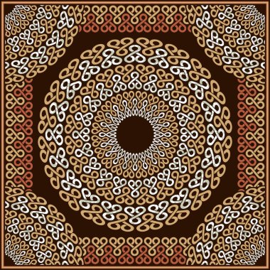 Kusursuz desen, baskılı kumaş, Afrika 'nın yerel tekstil ürünü, resim sanatı ve soyut arkaplan, moda kıyafetleri, vektör illüstrasyonu için kullanılır..