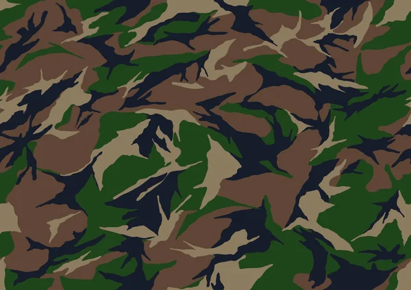 Abstrato Camuflagem Padrão Militar Textura Pele Cor Verde Moda Tecido —  Vetores de Stock