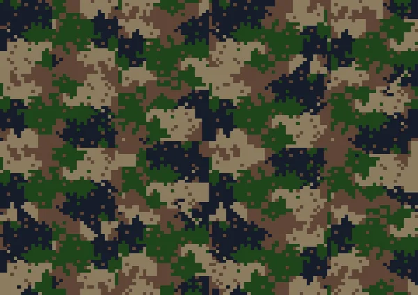 Αφηρημένο Καμουφλάζ Στρατιωτικό Μοτίβο Υφή Δέρματος Πράσινο Χρώμα Μόδα Ύφασμα — Διανυσματικό Αρχείο