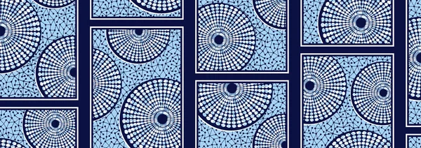 Kusursuz desen, baskılı kumaş, Afrika 'nın yerel tekstil ürünü, resim sanatı ve soyut arkaplan, moda kıyafetleri, vektör illüstrasyonu için kullanılır..