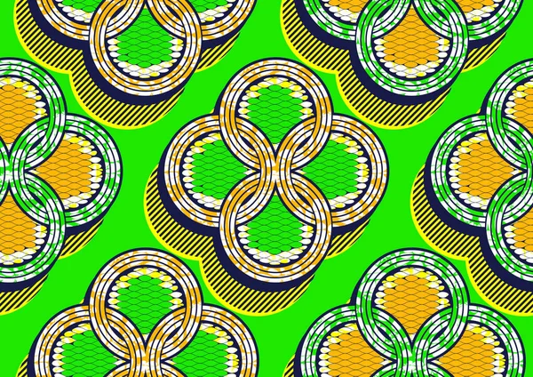非洲时尚无缝图案装饰品 色彩艳丽 图片艺术和抽象背景 矢量插图 — 图库矢量图片