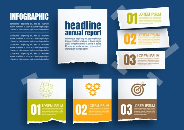 Infografik Geschäftsdaten Designvorlage Für Prozessdiagramme Zur Präsentation Abstrakte Zeitachsenelemente Vektorillustration — Stockvektor