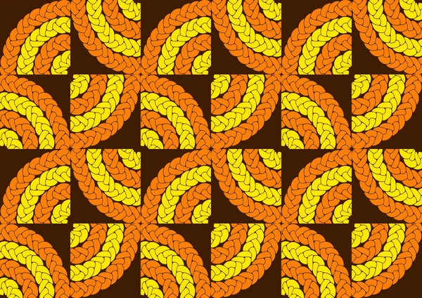 African Fashion Seamless Pattern Ornament Vibrant Colours Picture Art Abstract — 스톡 벡터