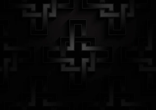 Fond Noir Texture Abstraite Illustration Vectorielle — Image vectorielle