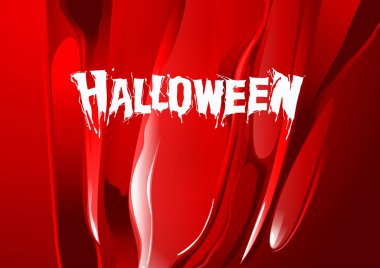 Cadılar Bayramı arka planı, vektör illüstrasyonu.