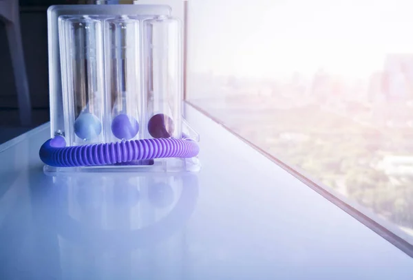 Spirometr zachęcający do triflow — Zdjęcie stockowe