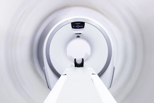 Multi Detector Scanner Mdct Tomografía Computarizada Sobre Fondo Desenfoque Radial — Foto de Stock