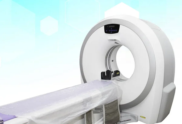 Multi Detector Scanner Mdct Tomografia Computadorizada Fundo Isolado Borrão Radial — Fotografia de Stock