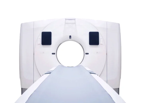 Escáner CT multidetector (tomografía computarizada) aislado en wh —  Fotos de Stock