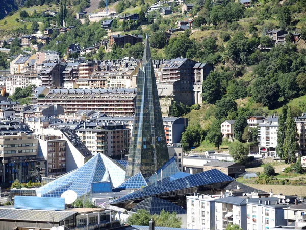 Wellness Spa center Caldea. Andorra. Stock Image