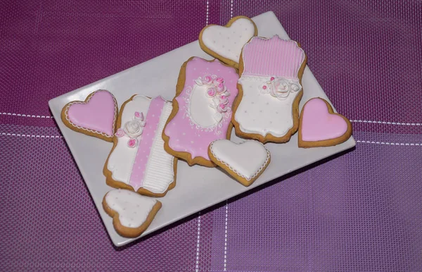 Sweet love cookies — Stock Photo, Image