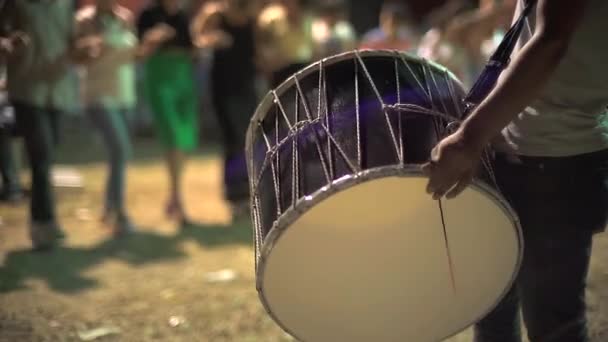 Anonimowa Muzyka Etniczna Bez Tantiem Tradycyjny Taniec Halay Dudukiem Folklor — Wideo stockowe