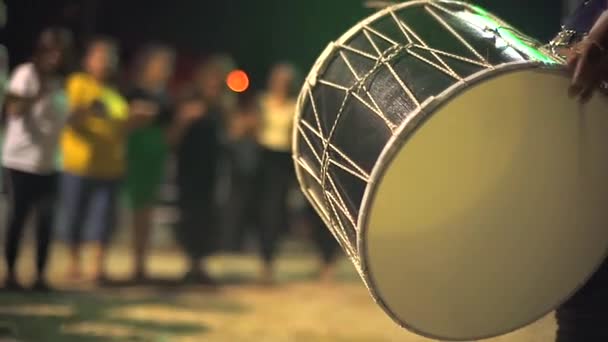 Royalty Vrije Anonieme Etnische Muziek Traditionele Halay Dans Met Duke — Stockvideo