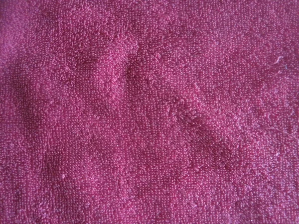 Κόκκινο terry πετσέτα — Φωτογραφία Αρχείου