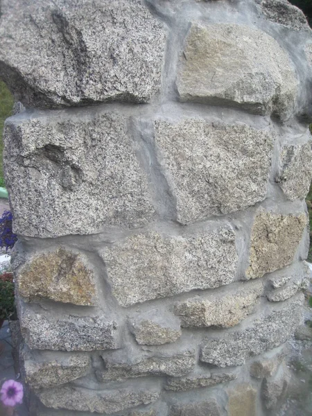Telha de pedra cinza — Fotografia de Stock