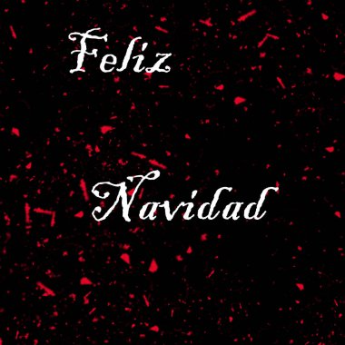 Bu güzel günler için Noel tebrik kartı.