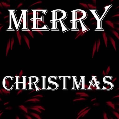 Bu güzel günler için Noel tebrik kartı.