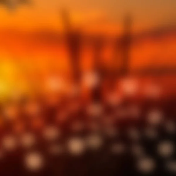 Текстура Фотографії Кольорами Заходу Сонця Сходу Сонця — стокове фото