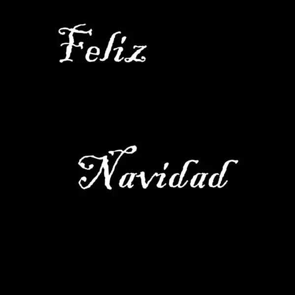 Tarjeta Felicitación Navidad Para Estos Días Encantadores — Foto de Stock