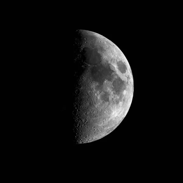 Verschiedene Phasen Die Der Mond Einem Monat Hat — Stockfoto