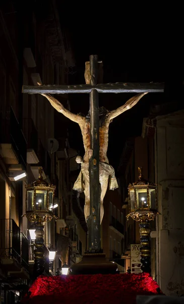 Cristo Del Perdon Huesca Aragona Spagna — Foto Stock