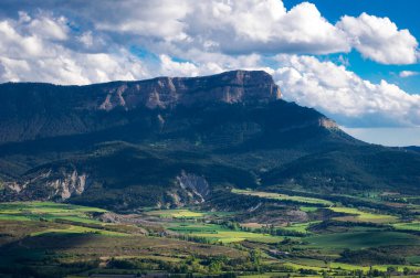 Rapitan de Jaca Huesca kalesinden manzara ve manzaralar