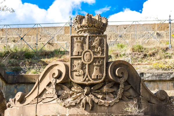 Názory Krajiny Pevnosti Rapitan Jaca Huesca — Stock fotografie