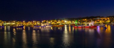 İsveç 'te güzel deniz manzarası.