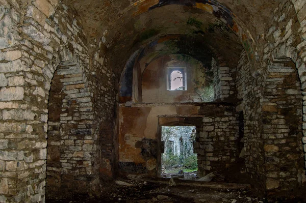 Verlassenes Dorf Der Provinz Huesca Namens Lacort — Stockfoto