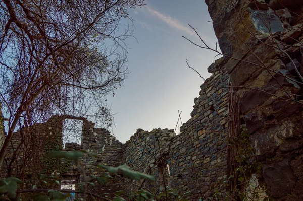 Verlassenes Dorf Der Provinz Huesca Namens Lacort — Stockfoto