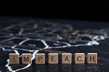 Birleşik Devletler haritasında Scrabble karolarıyla itham edilecek