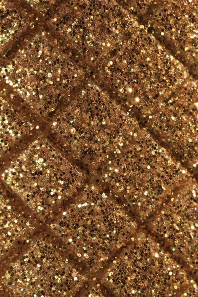 Błyszczący złoty diamentowy wzór — Zdjęcie stockowe