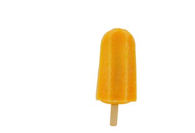 Beyaz arka plan üzerinde izole lezzetli soğuk Ice cream