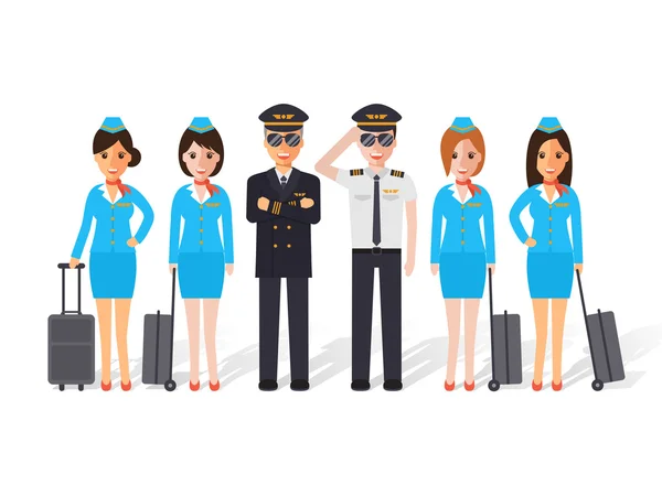 Pilot ve uçuş görevlileri 