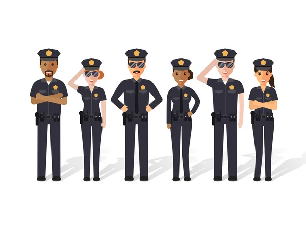 Polis erkek ve kadın