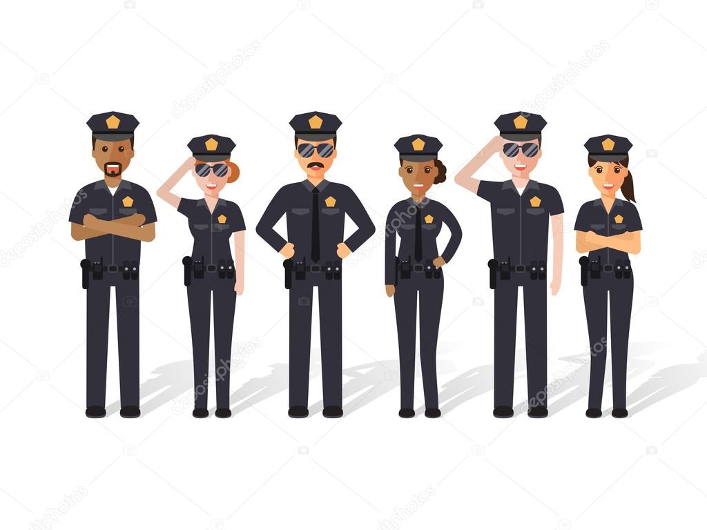 Police men and women