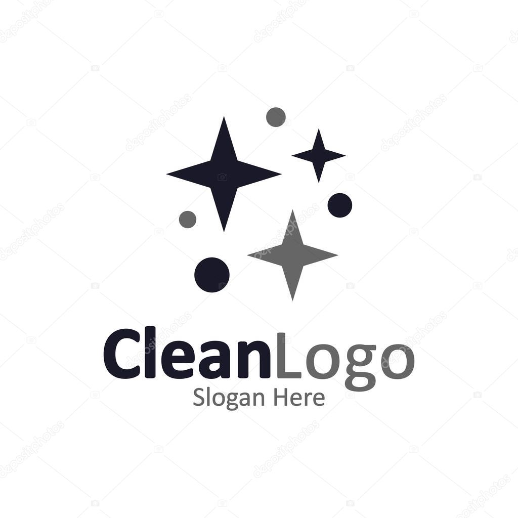 Cleaning Service Logo Vector. Creative Cleaning Logo Template Design.