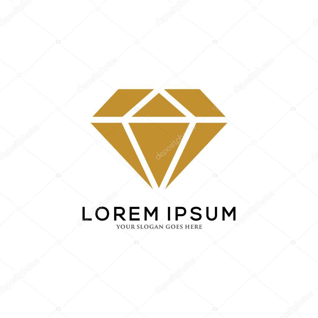 Diamond Logo Design Template vector illustration