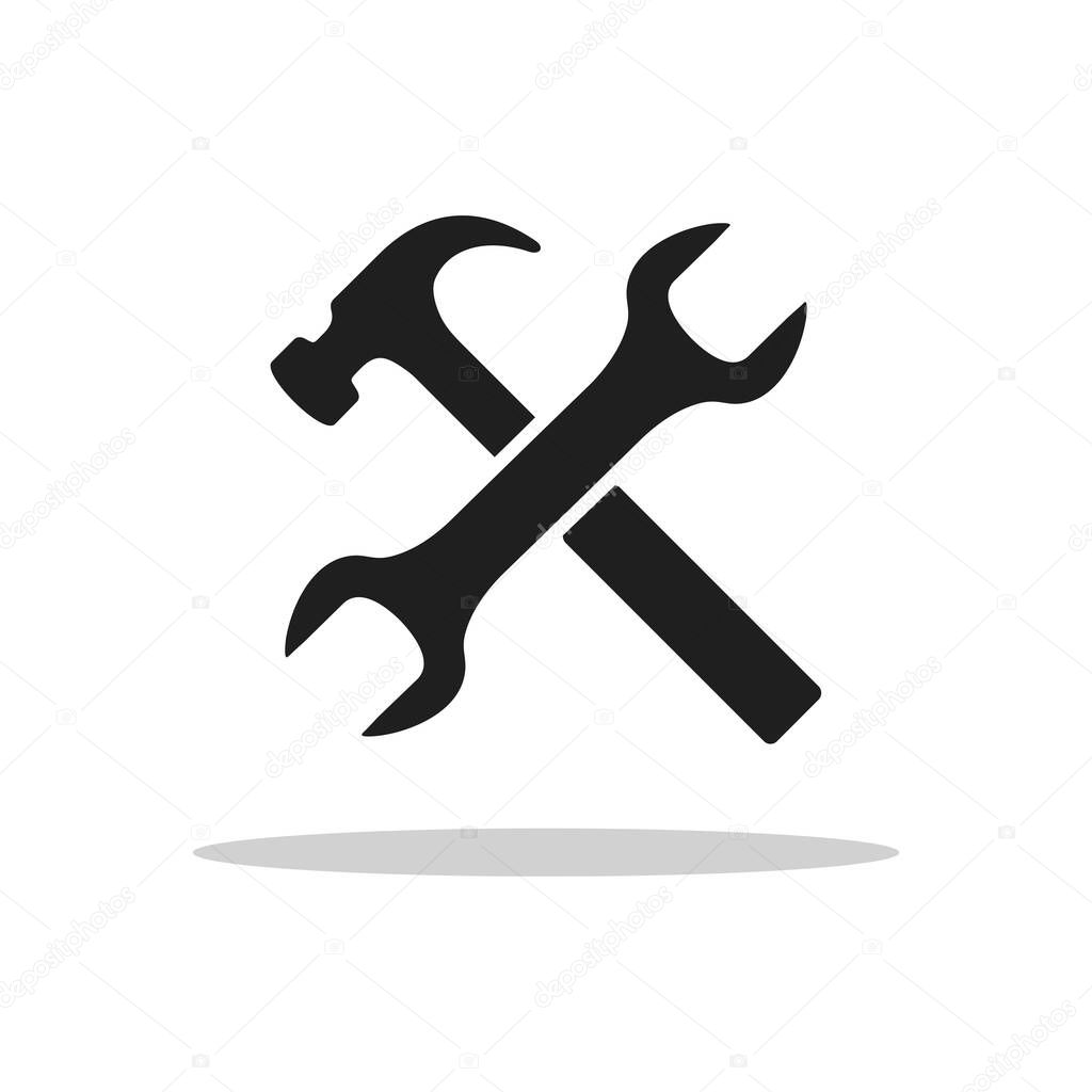 Tools vector icon design isolated
