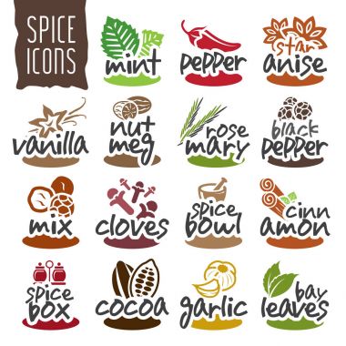Baharat Icon set.