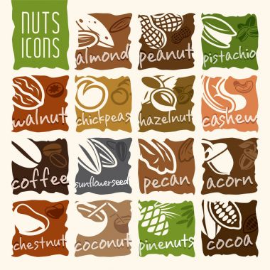 fındık Icon set