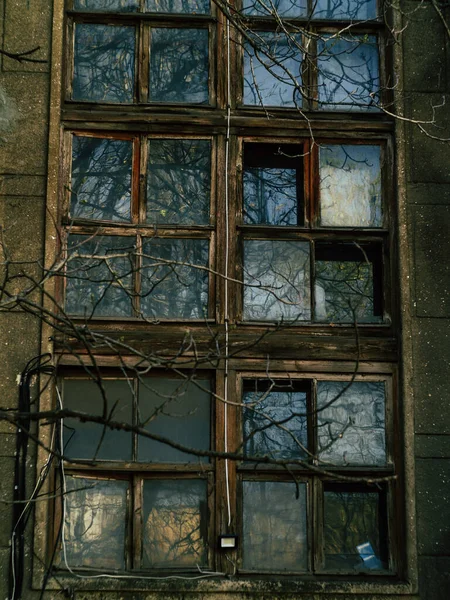 Esta Bela Foto Foi Tirada Dos Pátios Antiga Cidade Russa — Fotografia de Stock