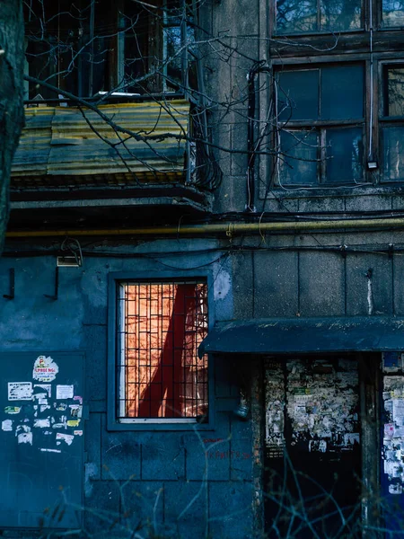 Dieses Wunderschöne Foto Entstand Einem Der Innenhöfe Der Alten Russischen — Stockfoto